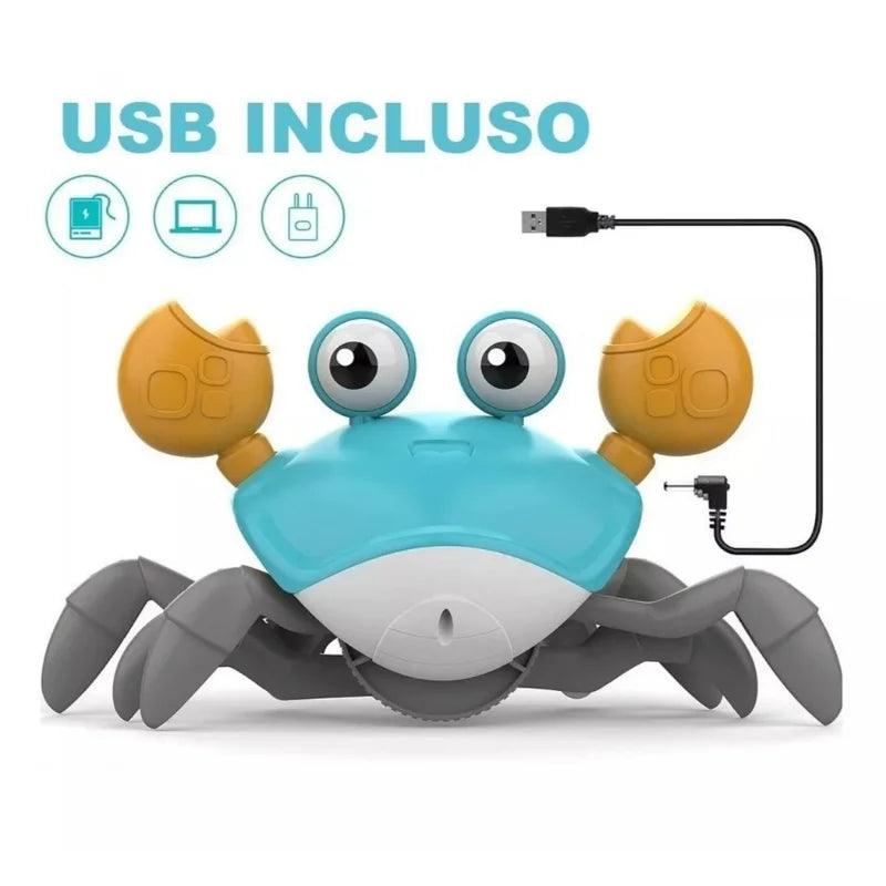 Toy Crab: Brinquedo Musical com Sensor de Movimento para Bebês