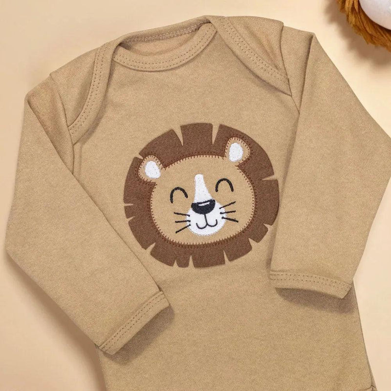 3D Embroidery Long Sleeve Baby Body Up to 12 Months